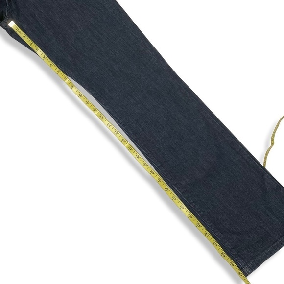 Sonoma Jeans Womens 8 Modern Fit Low Rise Straight Preppy Dark Wash Blue Stretch - Picture 7 of 9